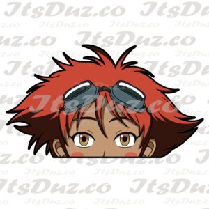 Cowboy Bebop Ed Ed Peeker Sticker