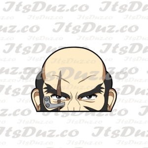 Cowboy Bebop Jet Jet Peeker Sticker