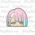 Lucy Peeker Sticker