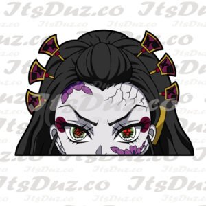 Demon Slayer Daki Daki Peeker Sticker