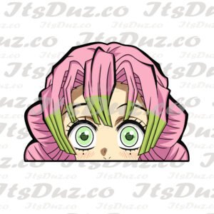 Demon Slayer Mitsuri Mitsuri Peeker Sticker
