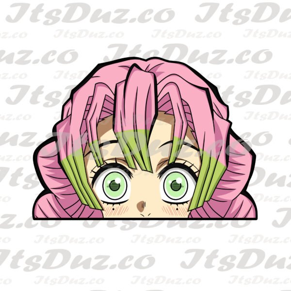 Mitsuri Peeker Sticker