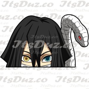 Demon Slayer Obanai Obanai Peeker Sticker