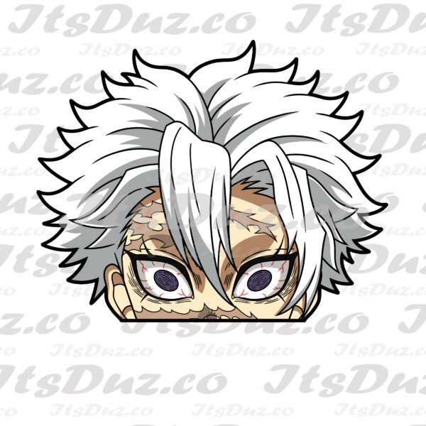 Sanemi Peeker Sticker