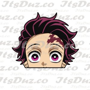 Demon Slayer Tanjiro Tanjiro Peeker Sticker