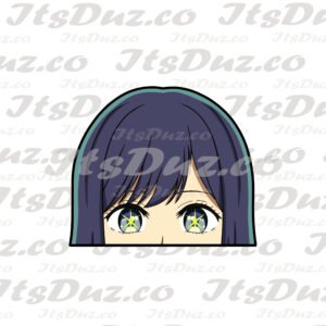Oshi No Ko Akana Akane Peeker Sticker