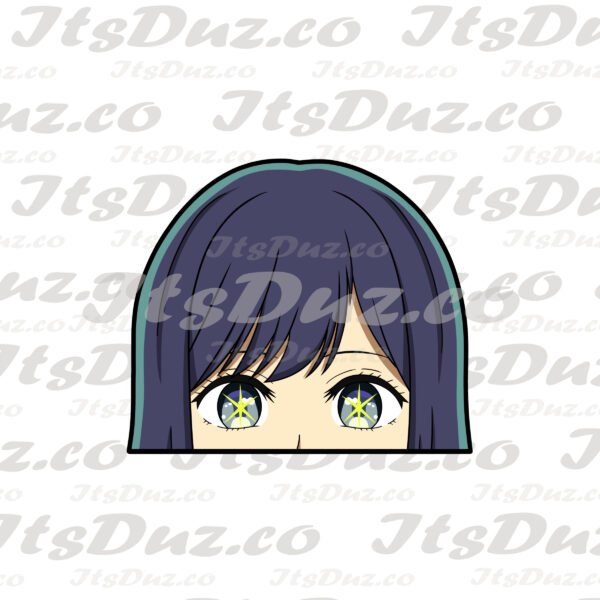 Akane Peeker Sticker