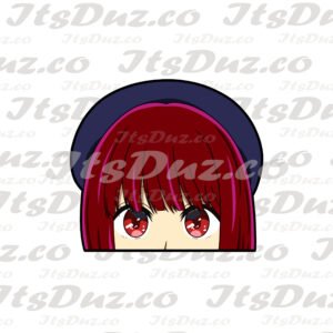 Oshi No Ko Kana Kana Peeker Sticker