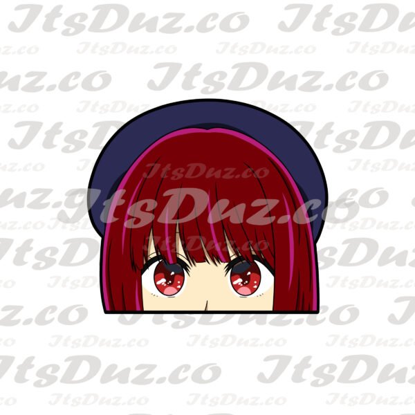 Kana Peeker Sticker