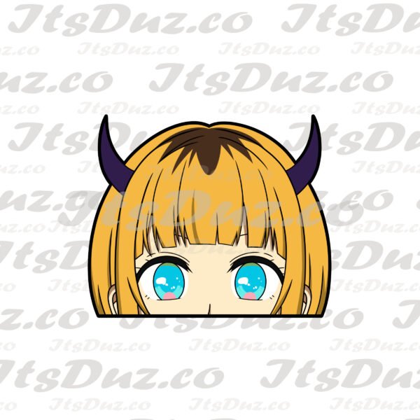 Mem-cho Peeker Sticker