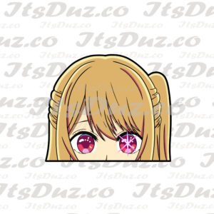 Oshi No Ko Ruby Ruby Peeker Sticker
