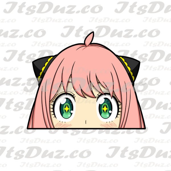 SxF Anya Anya Peeker Sticker