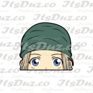 Full Metal Winry Winry Peeker Sticker