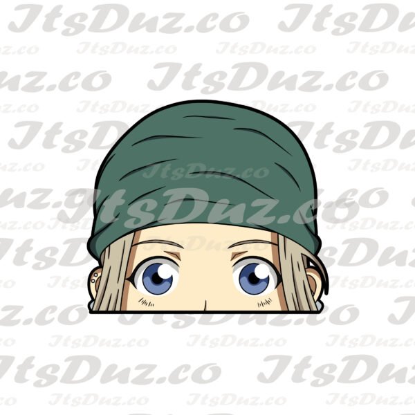 Full Metal Winry Winry Peeker Sticker