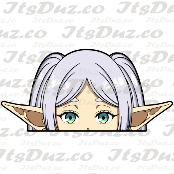 Frieren Peeker Sticker