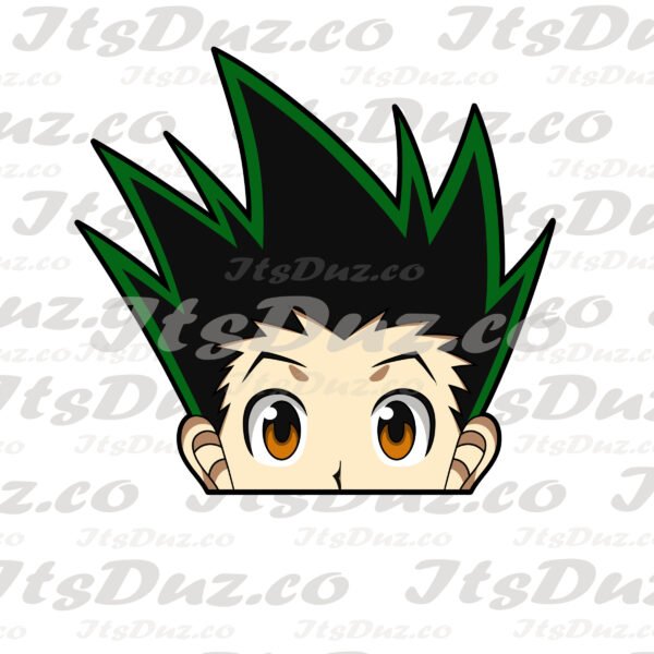 HxH Gon Gon Peeker Sticker
