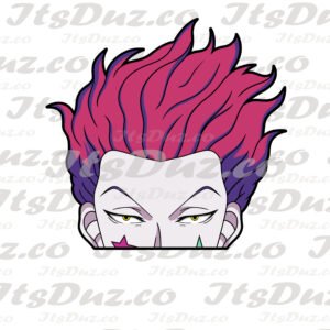 Hisoka Peeker Sticker