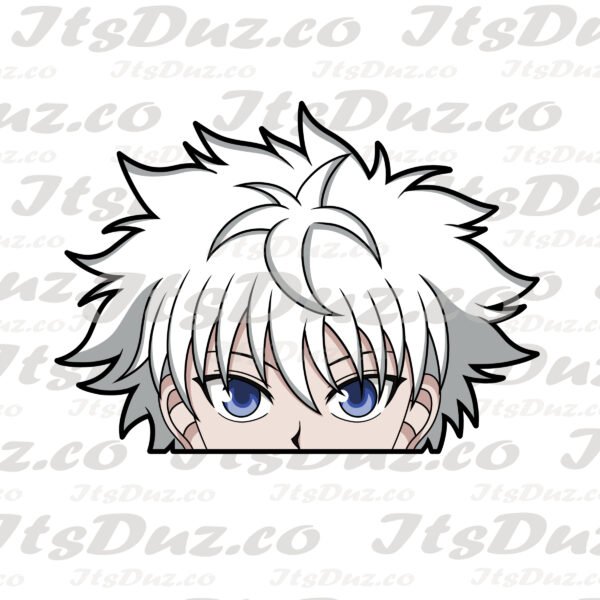 Killua Peeker Sticker