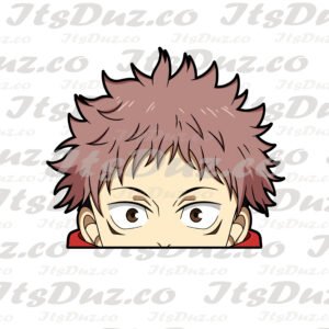JJK Itadori Itadori Peeker Sticker