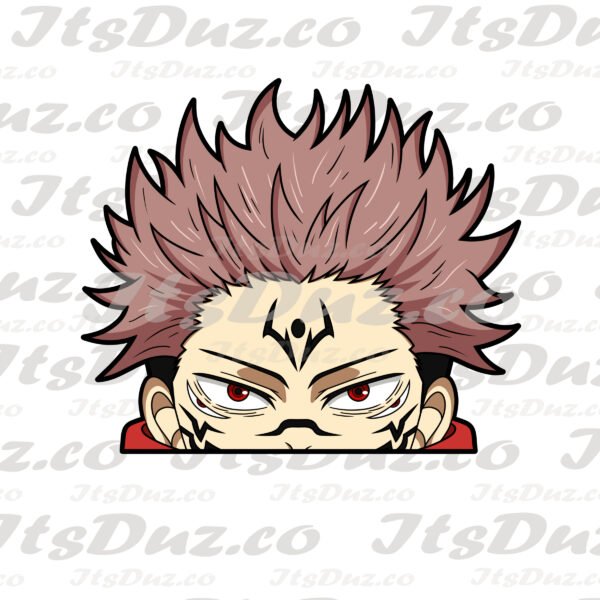 Sukuna Peeker Sticker