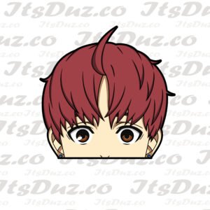 Dandadan Jin Jin Peeker Sticker