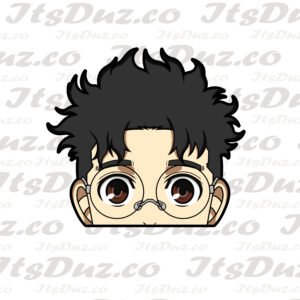 Dandadan Okarun Okarun Peeker Sticker