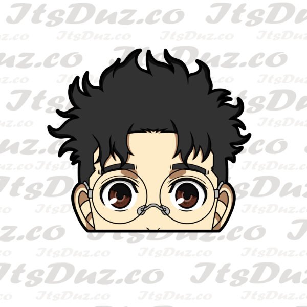 Dandadan Okarun Okarun Peeker Sticker