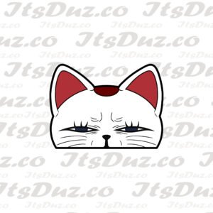 Dandadan Turbo Granny Turbo Granny Peeker Sticker