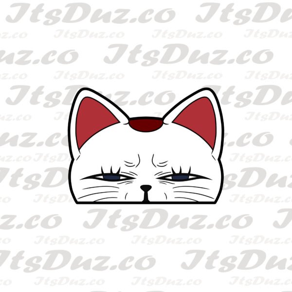 Dandadan Turbo Granny Turbo Granny Peeker Sticker