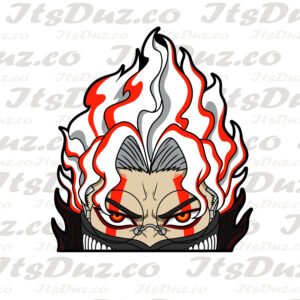 Dandadan Turbo Granny Form Turbo Granny Form Peeker Sticker