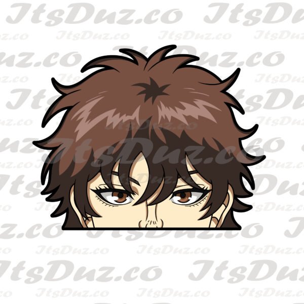Baki Peeker Sticker