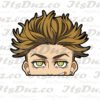 Gachiakuta Enjin Glow Enjin Peeker Sticker