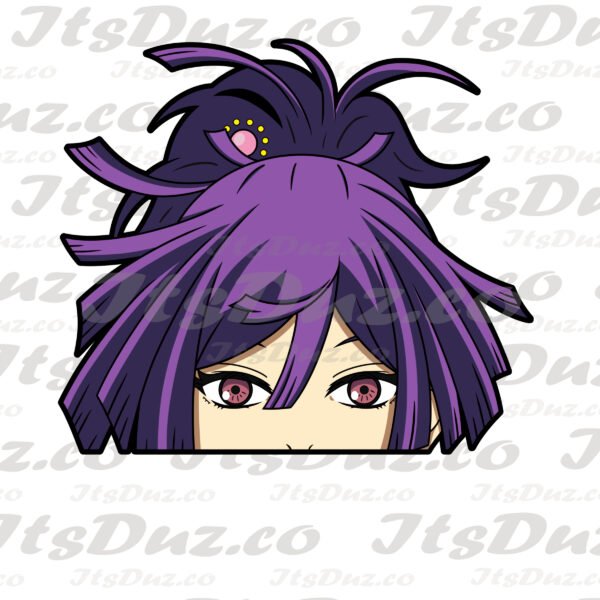 Yuzuriha Peeker Sticker