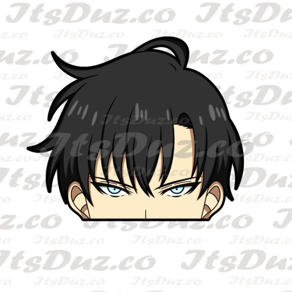 Sung Jin Woo Peeker Sticker