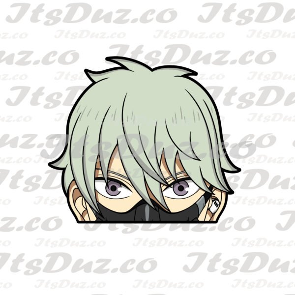 Kaijuu #8 Ichikawa Black Mask Reno Peeker Sticker