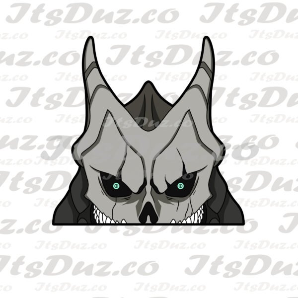 Kaijuu #8 Kafka Kaijuu Kaiju 8 Peeker Sticker