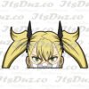 Kaijuu #8 Shinomiya Kaijuu Shinomiya Peeker Sticker