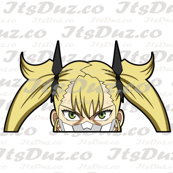 Kaijuu #8 Shinomiya Kaijuu Shinomiya Peeker Sticker