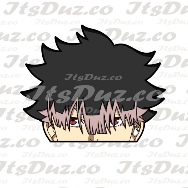 Kaijuu #8 Narumi Normal Narumi Hair Down Peeker Sticker