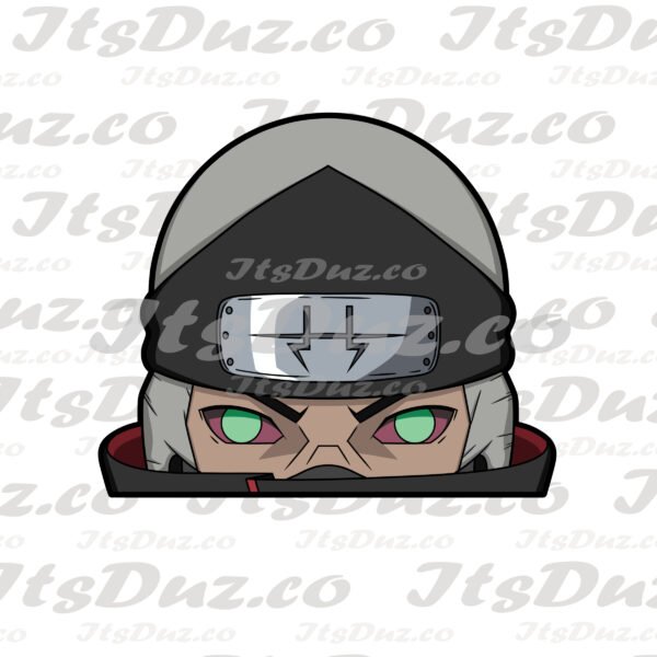Kakuzu Peeker Sticker