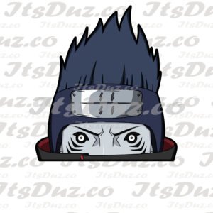 Kisame Peeker Sticker