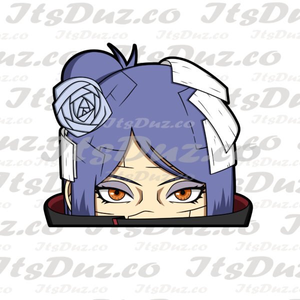 Konan Peeker Sticker