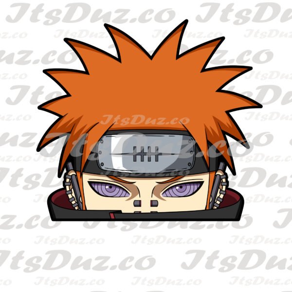 Pain Peeker Sticker