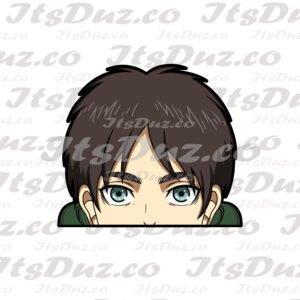 Eren Peeker Sticker