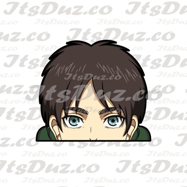 Eren Peeker Sticker