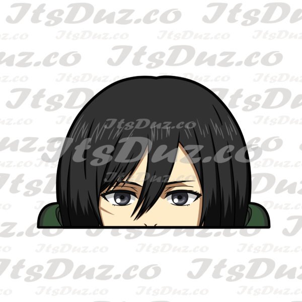 Mikasa Peeker Sticker