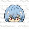 Rei White Headgear Peeker Sticker Rei White Headgear Peeker Sticker