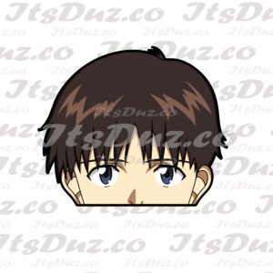 Shinji Peeker Sticker Shinji Peeker Sticker