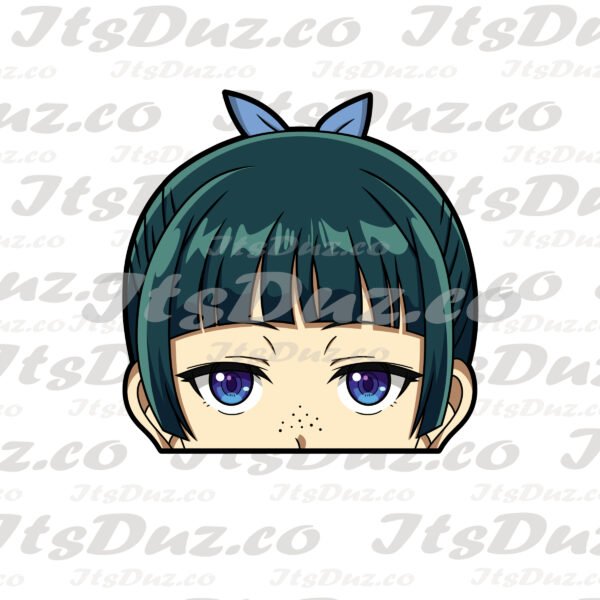 Maomao small eyes Peeker Sticker